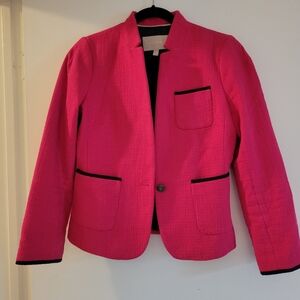 Banana Republic Blazer - Pink & Navy, Size 6